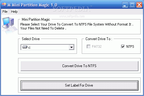 M Mini Partition Magic