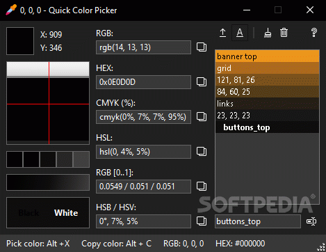 Quick Color Picker