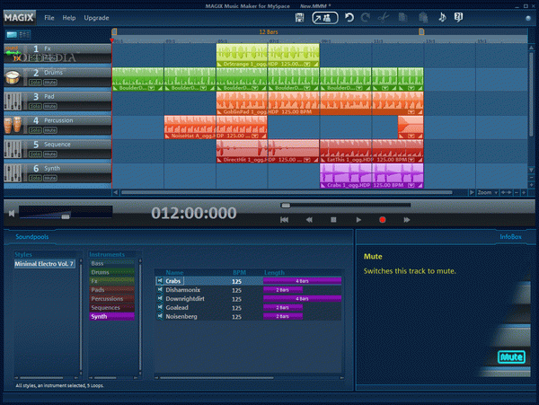 MAGIX Music Maker for MySpace