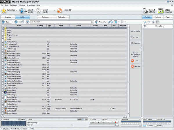MAGIX Music Manager 2007
