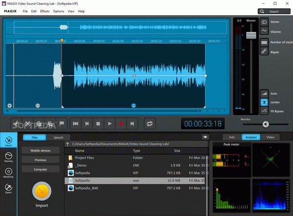 MAGIX Video Sound Cleaning Lab