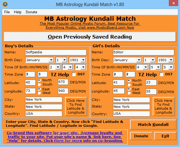 MB Astrology Kundali Match (formerly MB Free Astrology Kundali Match)