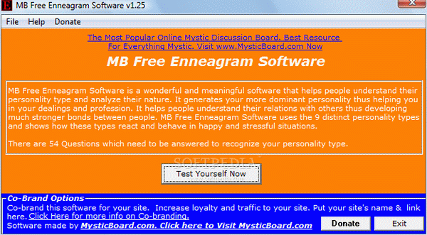 MB Free Enneagram Software