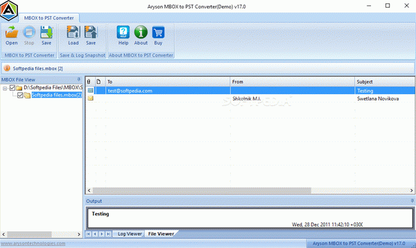 MBOX to Outlook PST Converter