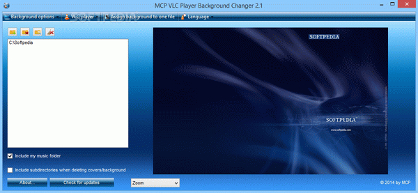 MCP VLC Player Background Changer