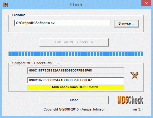 MD5 Check