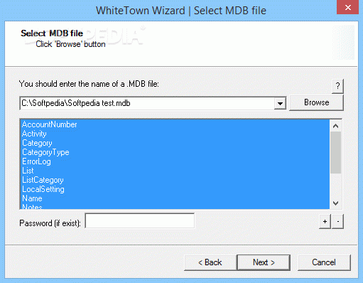 MDB to CSV Converter