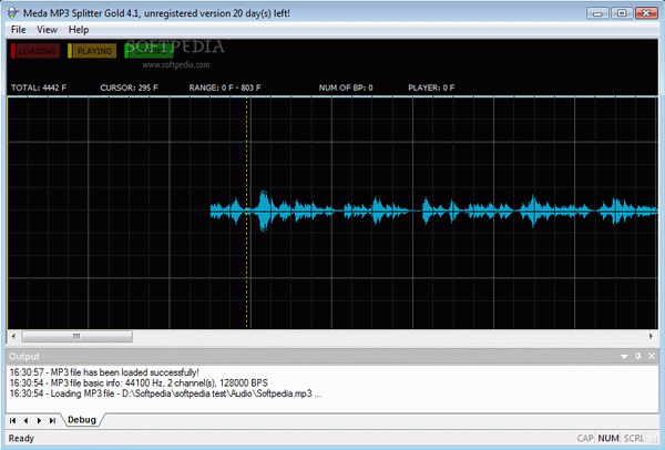 MEDA MP3 Splitter Gold