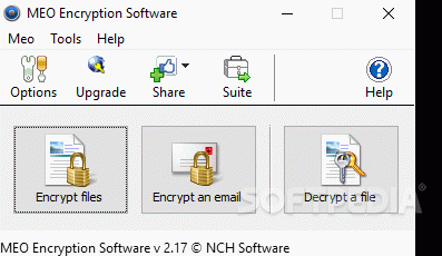 MEO File Encryption Software