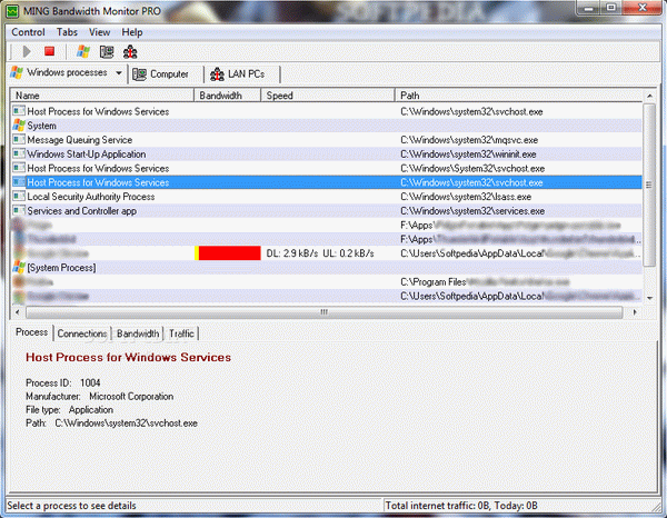 MING Bandwidth Monitor PRO