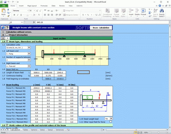 MITCalc - Beam