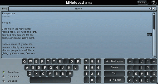 MNotepad