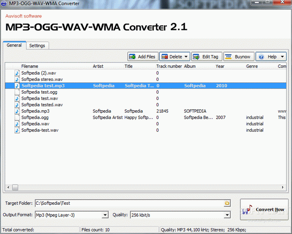 MP3-OGG-WAV-WMA Converter