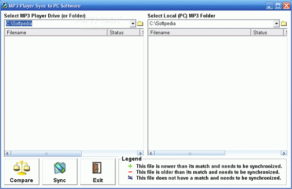 MP3 Player Sync to PC Software