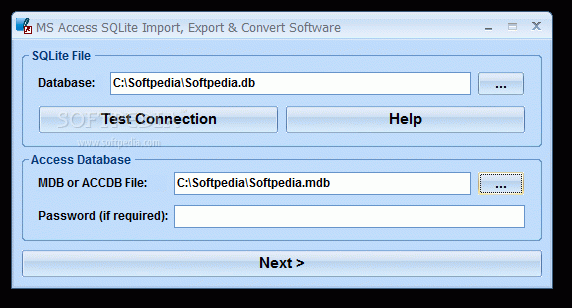 MS Access SQLite Import, Export & Convert Software