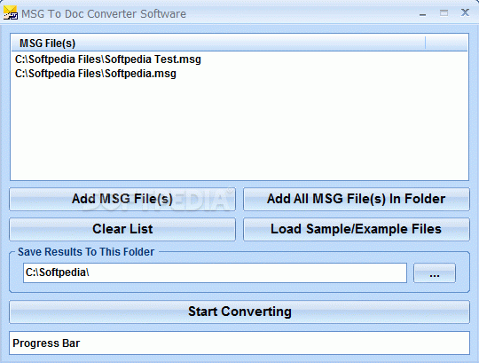 MSG To Doc Converter Software