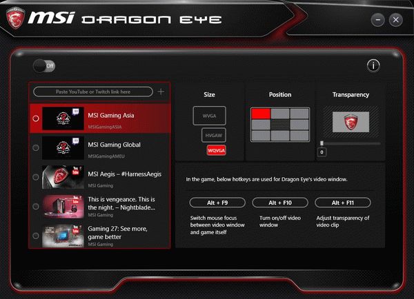 MSI Dragon Eye