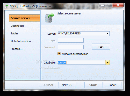 MSSQL to PostgreSQL Converter