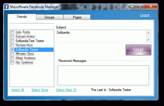 Musoftware Facebook Manager