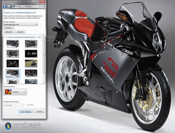 MV Agusta F4 Windows 7 Theme