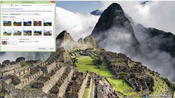 Machu Picchu Windows 7 Theme