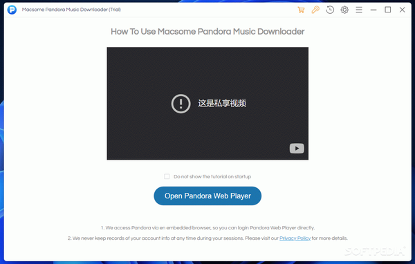 Macsome Pandora Music Downloader