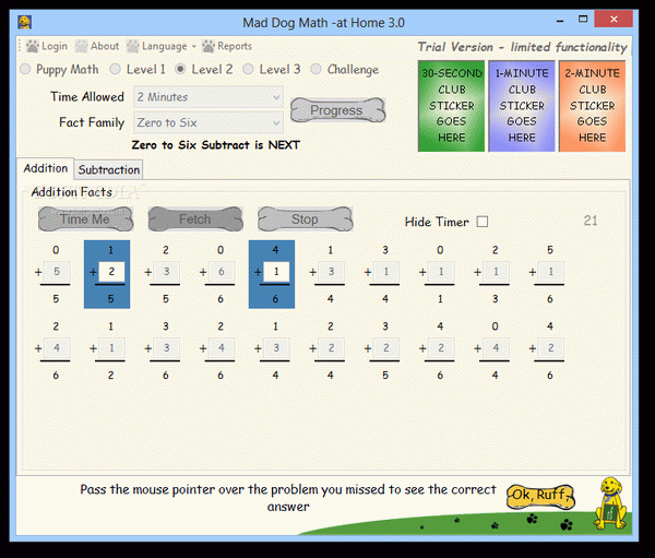 Mad Dog Math