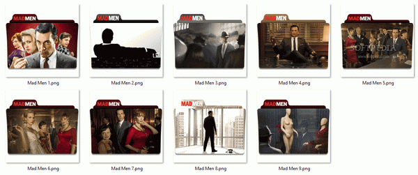 Mad Men Folder Icon