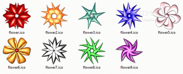 Magic Flowers Icons