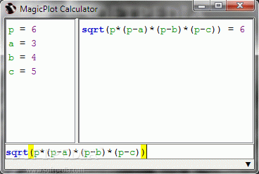 MagicPlot Calculator