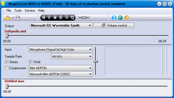 MagicScore MIDI to WAVE [DISCOUNT: 5% OFF!]