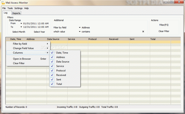 Mail Access Monitor for Exim Mail Server