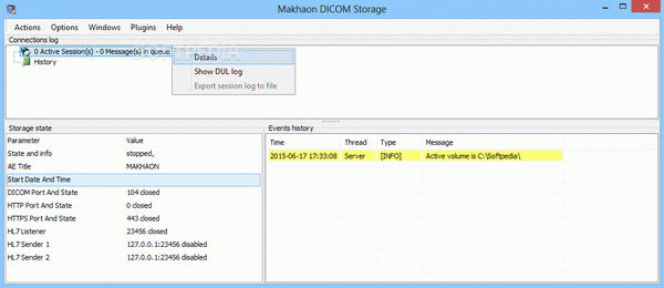 Makhaon DICOM Storage