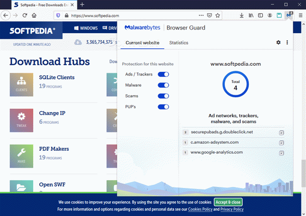 Malwarebytes Browser Guard for Firefox