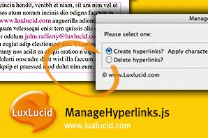 Manage Hyperlinks