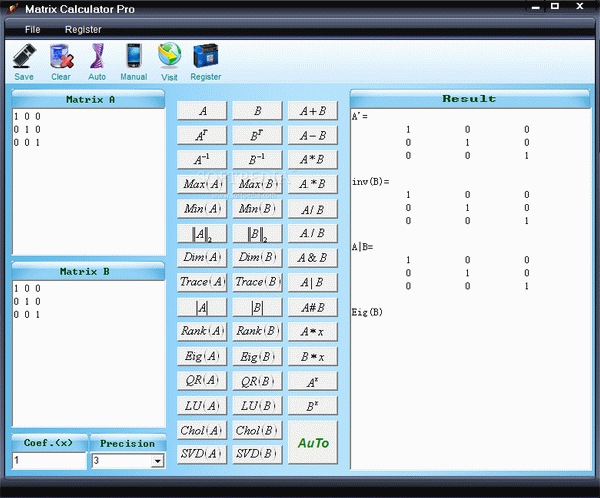 Matrix Calculator Pro
