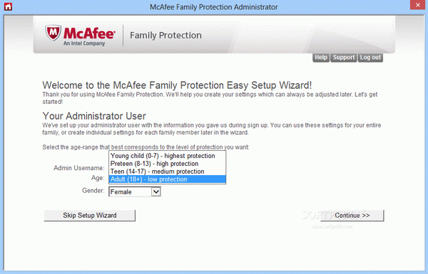 McAfee Family Protection