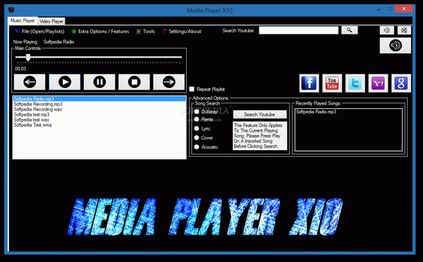 Media Player X10