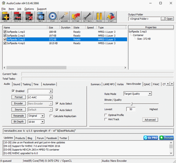 MediaCoder Audio Edition