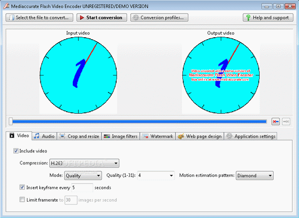 Mediaccurate Flash Video Encoder