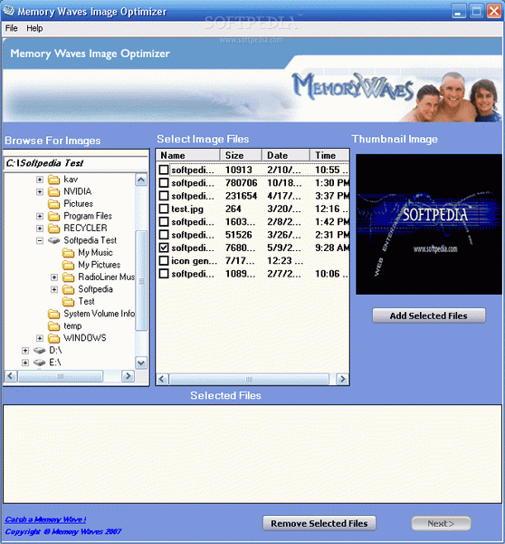 Memory Waves Image Optimizer