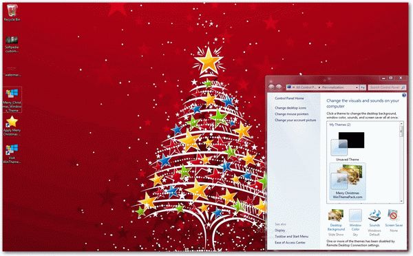 Merry Christmas Windows Theme