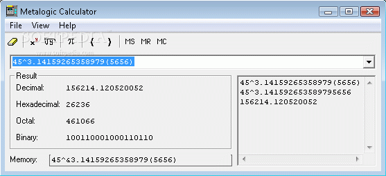 Metalogic Calculator