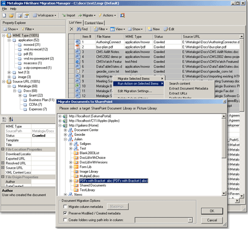 Metalogix FileShare Migration Manager