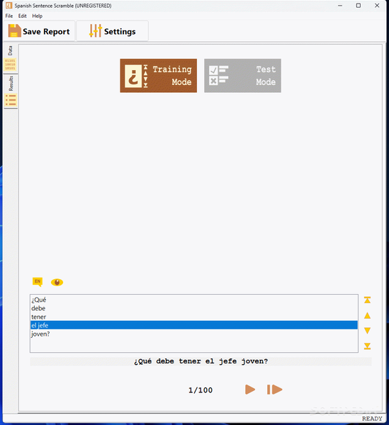 Metamorphosec Spanish Sentence Scramble