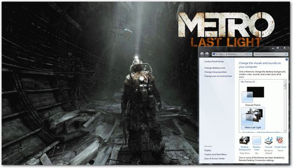 Metro: Last Light Theme