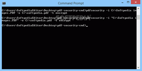 Mgosoft PDF Security Command Line