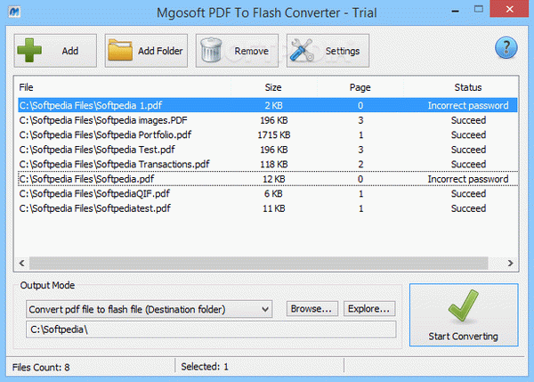 Mgosoft PDF To Flash Converter