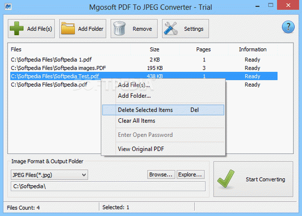 Mgosoft PDF To JPEG Converter