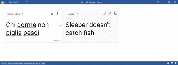 Microsoft Translator Desktop